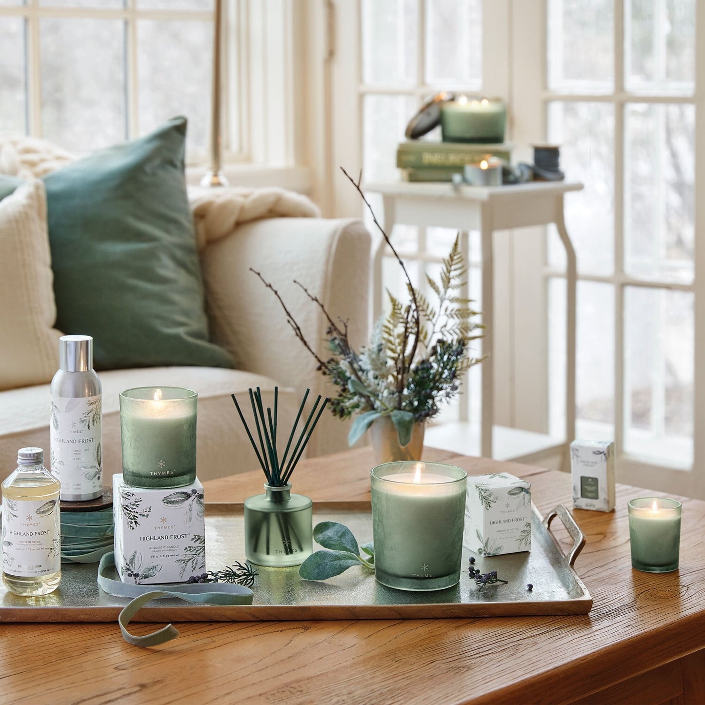 Highland Frost Large Candle
