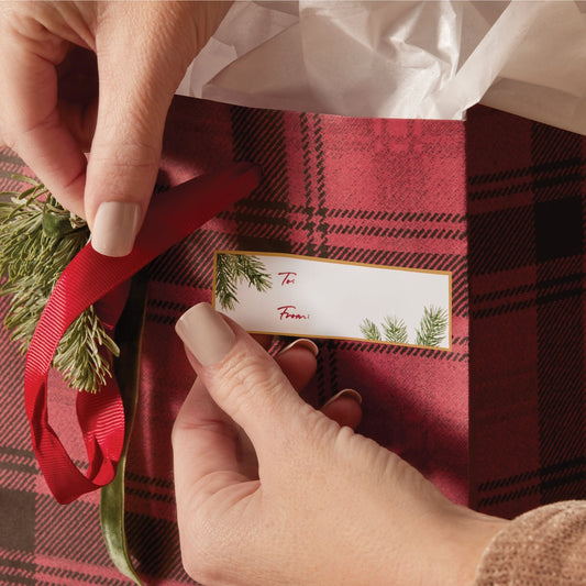 Frasier Fir® Fragranced Adhesive Gift Tags