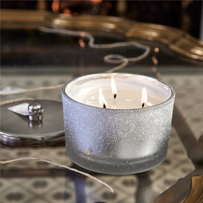 Frasier Fir® Flocked 3-Wick Poured Candle