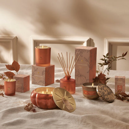 Pumpkin Laurel Votive Candle
