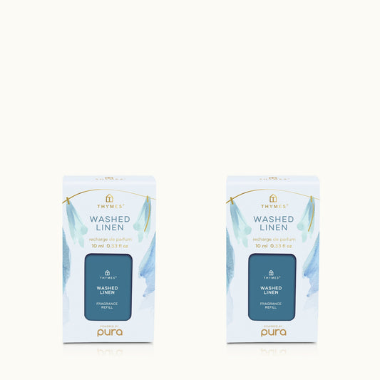 Washed Linen Pura® Diffuser Refill 2-Pack Bundle